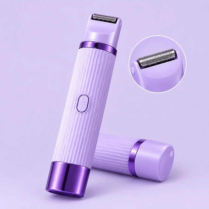 2-in-1 Electric Shaver & Trimmer for Women